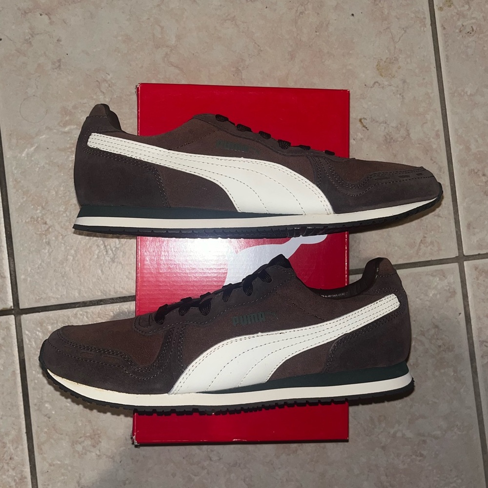 Puma Cabana Racer SD ( Chestnut, Brown, White, Swan )